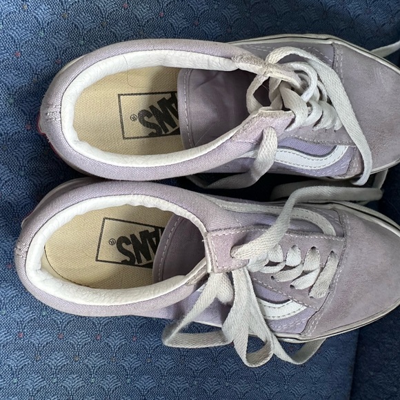 Light purple girls vans. Gently used. - Picture 1 of 3